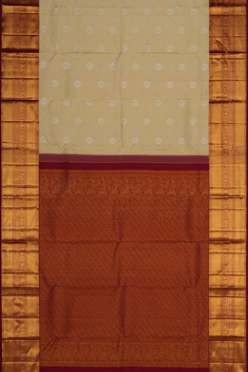 Image of Kanchipattu An Ethereal Cream Saree